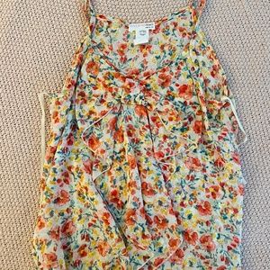 Floral tank top